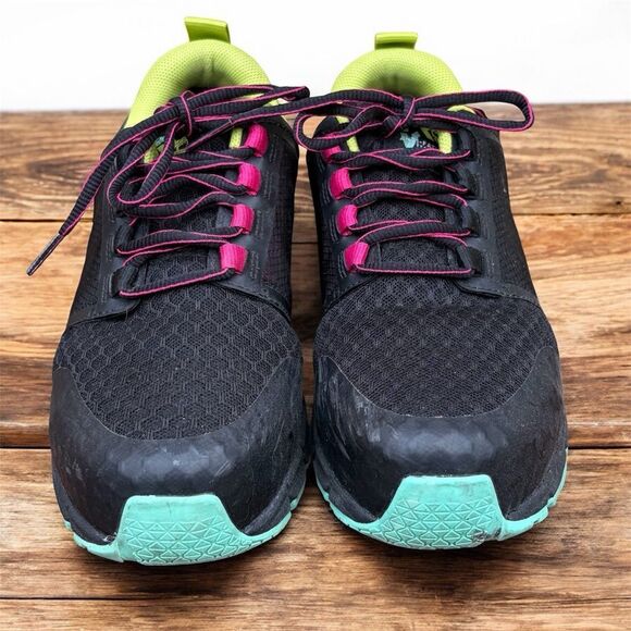 Women's Timberland PRO Radius Comp-Toe Athletic Work Sneaker Black 7.5M - Picture 2 of 10